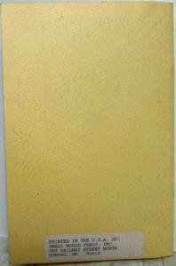 1940 Packard Super Eight 160 Custom Super Eight 180 Owners Manual REPRODUCTION