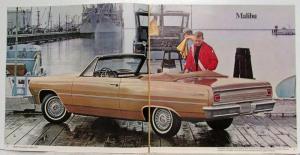 1965 Chevrolet Chevelle Malibu Super Sport SS Wagon Color Sales Brochure REVISED