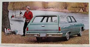 1965 Chevrolet Chevelle Malibu Super Sport SS Wagon Color Sales Brochure REVISED