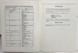 1977 Opel Chassis Service Shop Repair Manual