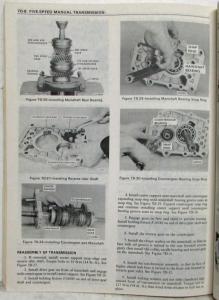 1977 Opel Chassis Service Shop Repair Manual