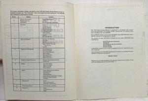 1976 Opel Isuzu Chassis Service Shop Repair Manual