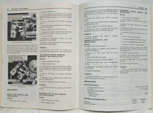 1975 Opel Manta 1900 Service Shop Repair Manual Supplement