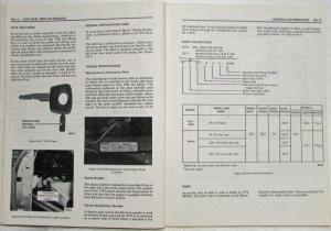 1974 Opel 1900 Manta Chassis Service Shop Repair Manual