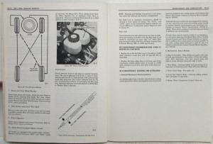 1971 Opel 1900 and GT Service Shop Repair Manual