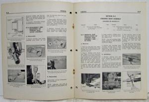 1964 Opel Kadett Service Shop Repair Manual Booklet Set