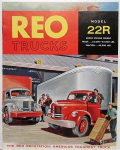 1953 REO 22R Model Truck Sales Brochure