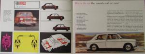 1966 MG Sports Sedan NOS Color Sales Brochure