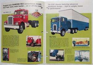 1967 Diamond REO Behind This Emblem A Brand New Truck Sales Brochure