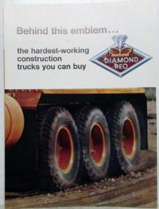 1970 Diamond REO Behind This Emblem Hardest-Working Trucks Sales Brochure