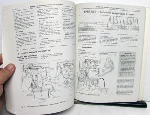 1969 Ford Canadian Car Preliminary Service Shop Manual - Mustang T-Bird Cougar