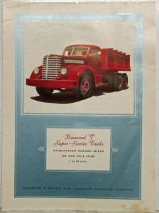 1940 Diamond T Super Service Trucks Publication Advertisement - Veeder-Root