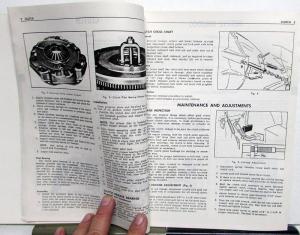 1965 1966 Studebaker Car Dealer Service Shop Repair Manual Supplement Repro