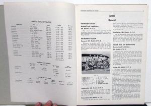 1958 Studebaker & Packard Dealer Service Shop Repair Manual Supplement Orig