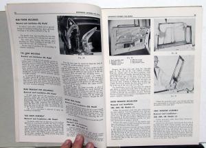 1958 Studebaker & Packard Dealer Service Shop Repair Manual Supplement Orig