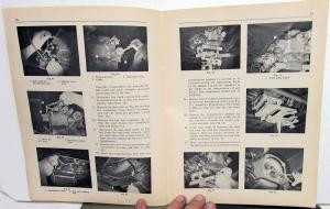 1951 Studebaker Dealer Automatic Transmission Preliminary Shop Manual Orig