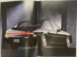 1997 Infiniti Full Line Sales Brochure with Color & Upholstery Sheet Q45 J30 QX4