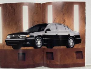 1997 Infiniti Full Line Sales Brochure with Color & Upholstery Sheet Q45 J30 QX4