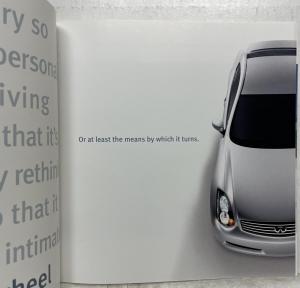 2005 Infiniti Full Model Line Sales Brochure Q45 G35 I35 QX56 FX35 FX45