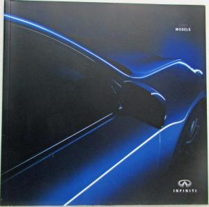 2007 Infiniti Full Model Line Sales Brochure FX35/45 G35 Sedan/Coupe QX56 M35/45