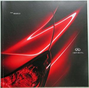 2008 Infiniti Full Model Line Sales Brochure FX35/45 G35 G37 QX56 M35/45 EX35