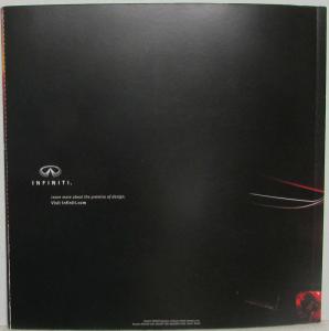 2008 Infiniti Full Model Line Sales Brochure FX35/45 G35 G37 QX56 M35/45 EX35