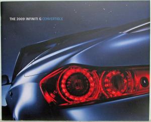 2009 Infiniti G Convertible Sales Brochure