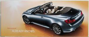 2009 Infiniti G Convertible Sales Brochure