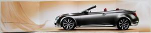 2009 Infiniti G Convertible Sales Brochure