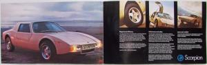 1973 Innes Lee Motor Co Scorpion Sales Brochure