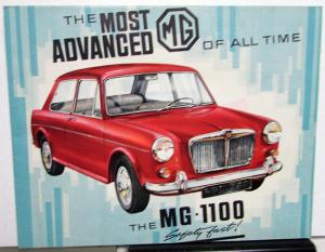 1962 1963 ? MG 1100 Color Sales Brochure