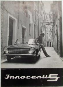 1968 Innocenti S Spec Sheet