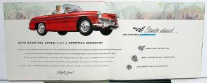 1961 MG Midget Color Sales Brochure Folder Original