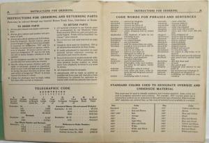 1934 GMC Model T-23 Truck Chassis Parts Book