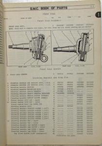 1937 GMC Model T-23 T-23H F-23 F-23H Truck Chassis Parts Book