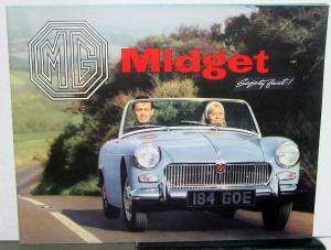 1963 1964 MG Midget Color Sales Brochure