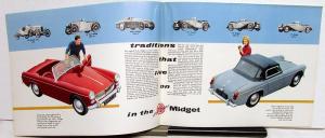 1963 1964 MG Midget Color Sales Brochure