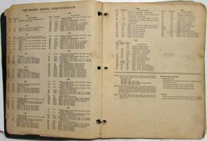 1929-1947 Chevrolet Master Parts Price Book Six-Cylinder Models