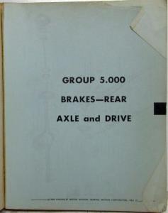 1938-1969 Chevrolet Truck Parts Book Catalog Section 2 Group 5000 thru 17000