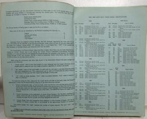 1946-1970 Chevrolet Truck Parts Book Catalog Series 10 thru 30