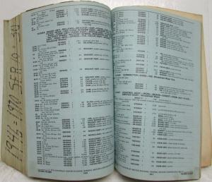 1946-1970 Chevrolet Truck Parts Book Catalog Series 10 thru 30