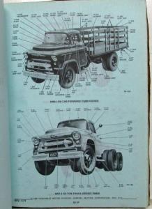 1938-1970 Chevrolet Truck Parts Book Series 40 thru 60 and 80