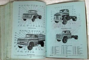 1938-1970 Chevrolet Truck Parts Book Series 40 thru 60 and 80