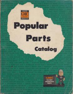 1950-1959 GMC Trucks Popular Parts Book Catalog