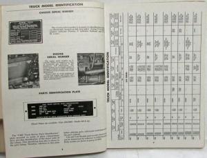 1955-1956 GMC 550 thru 970 Model Trucks Master Parts Book