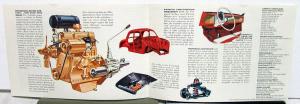 Original 1954 Triumph Dealer Color Sales Brochure Sedan Estate Wagon