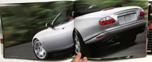 2004 Jagaur XK Dealer Prestige Sales Brochure Features Specs W/2 Data Sheets