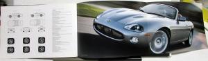 2004 Jagaur XK Dealer Prestige Sales Brochure Features Specs W/2 Data Sheets