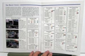 1993 Freightliner Business Class Trucks Brochure 60 70 80 Series Models
