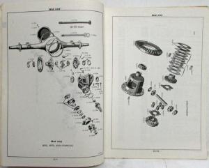 1963-1972 GMC P Models Parcel Route Truck Parts Book